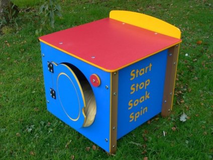 Phonic Role Play Outdoor Classroom Play Equipment - Recycled Plastic Washing Machine